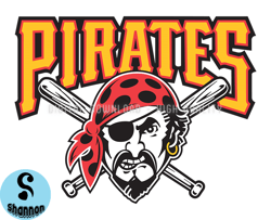 Pittsburgh Pirates, Baseball Svg, Baseball Sports Svg, MLB Team Svg, MLB, MLB Design 07