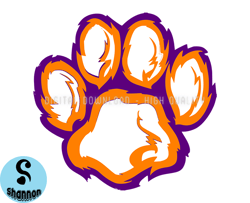 Clemson TigersRugby Ball Svg, ncaa logo, ncaa Svg, ncaa Team Svg, NCAA, NCAA Design 75