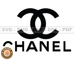 Chanel Logo Svg, Fashion Brand Logo 109