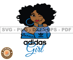 Adidas Girl Svg, Fashion Brand Logo 246