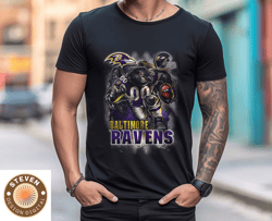 Baltomore Ravens TShirt, Trendy Vintage Retro Style NFL Unisex Football Tshirt, NFL Tshirts Design 24