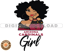 Arizona Cardinals Girl Svg, Girl Svg, Football Team Svg, NFL Team Svg, Png, Eps, Pdf, Dxf file 01