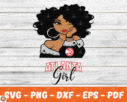 Atlanta Falcons SVG, Falcons svg, Falcons Girl svg, Nba Svg, Nba Sport, Nba Logo,Nba Teams Svg,Basketball Design 01