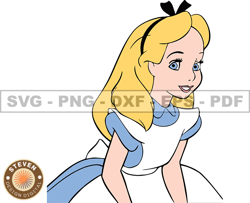 Alice in Wonderland Svg, Alice Svg, Cartoon Customs SVG, EPS, PNG, DXF 56