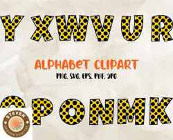 Polka Dot Alphabet, Font, Letter, Modern Font, Fonts For Cricut, Beauty Font, Font For T-shirts 18