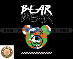 Teddy Bear Stretwear, Teddy Bear Tshirt Design, Streetwear Teddy Bear PNG, Urban, DTG, DTF 33