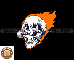 Skull Tshirt Design Bundle, Skull SVG PNG, Skull In The Wall File, DTG, DTF, Instant Download 56