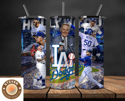 Los Angeles Dodgers  Tumbler Wrap, Mlb Logo, MLB Baseball Logo Png, MLB, MLB Sports 62