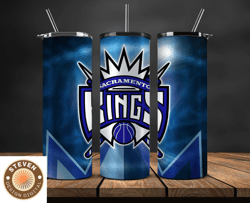 Sacramento Kings Logo,NBA Logo, NBA Png, Basketball Design,NBA Teams,NBA Sports,Nba Tumbler Wrap 05