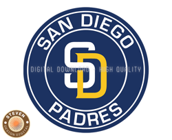 San Diego Padres, Baseball Svg, Baseball Sports Svg, MLB Team Svg, MLB, MLB Design 08