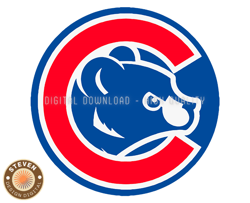 Chicago Cubs, Baseball Svg, Baseball Sports Svg, MLB Team Svg, MLB, MLB Design 74