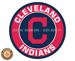Cleveland Indians, Baseball Svg, Baseball Sports Svg, MLB Team Svg, MLB, MLB Design 103