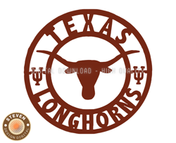 Texas LongHornsRugby Ball Svg, ncaa logo, ncaa Svg, ncaa Team Svg, NCAA, NCAA Design 10