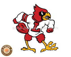 Louisville CardinalsRugby Ball Svg, ncaa logo, ncaa Svg, ncaa Team Svg, NCAA, NCAA Design 34