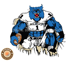 Kentucky WildcatsRugby Ball Svg, ncaa logo, ncaa Svg, ncaa Team Svg, NCAA, NCAA Design 156