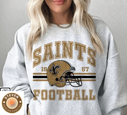 27 Steven 27 New Orleans Saints Football Sweatshirt png ,NFL Logo Sport Sweatshirt png, NFL Unisex Football tshirt png,