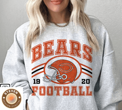 36 Steven 36 Chicago Bears Football Sweatshirt png ,NFL Logo Sport Sweatshirt png, NFL Unisex Football tshirt png, Hoodi