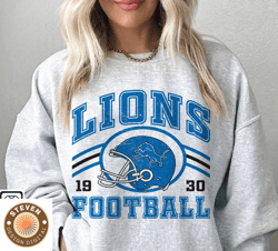 38 Steven 38 Detroit Lions Football Sweatshirt png ,NFL Logo Sport Sweatshirt png, NFL Unisex Football tshirt png, Hoodi