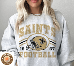 42 Steven 42 New Orleans Saints Football Sweatshirt png ,NFL Logo Sport Sweatshirt png, NFL Unisex Football tshirt png,