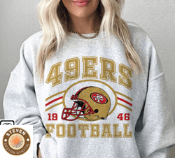 45 Steven 45 San Francisco 49ers Football Sweatshirt png ,NFL Logo Sport Sweatshirt png, NFL Unisex Football tshirt png,