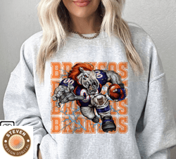 69 Steven 69 Denver Broncos Football Sweatshirt png ,NFL Logo Sport Sweatshirt png, NFL Unisex Football tshirt png, Hood