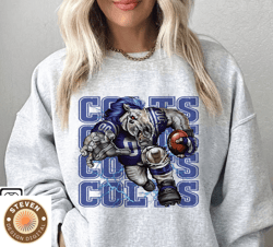 75 Steven 75 Indianapolis Colts Football Sweatshirt png ,NFL Logo Sport Sweatshirt png, NFL Unisex Football tshirt png,