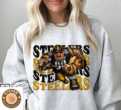 155 Steven 155 Pittsburgh Steelers Football Sweatshirt png ,NFL Logo Sport Sweatshirt png, NFL Unisex Football tshirt pn