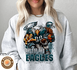 181 Steven 181 Philadelphia Eagles Football Sweatshirt png ,NFL Logo Sport Sweatshirt png, NFL Unisex Football tshirt pn