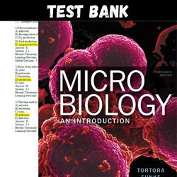 Latest 2023 Microbiology-An Introduction, 13th Edition Tortora Test bank | All Chapters
