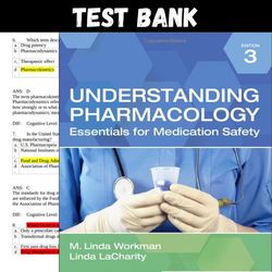 Latest 2023 Understanding Pharmacology Essentials for Medication Safety, 3rd Edition by M. Linda Test bank | All Chapter