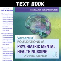 Complete Varcarolis' Foundations of Psychiatric-Mental Health Nursing 8th Edition PDF | Instant Download