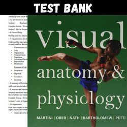 Latest 2023 Visual Anatomy & Physiology 3rd Edition by Frederic Martini Test bank | All Chapters