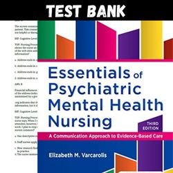Latest 2023 Essentials of Psychiatric Mental Health Nursing 3rd Edition Varcarolis Test bank | All Chapters