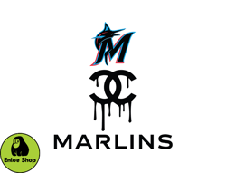 Miami Marlins PNG, Chanel MLB PNG, Baseball Team PNG,  MLB Teams PNG ,  MLB Logo Design 64