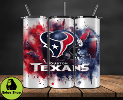 Houston Texans Logo NFL, Football Teams PNG, NFL Tumbler Wraps PNG, Design by Enloe Shop Store 05