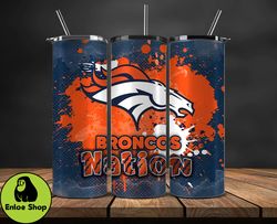 Denver Broncos Logo NFL, Football Teams PNG, NFL Tumbler Wraps PNG, Design by Enloe Shop Store 16