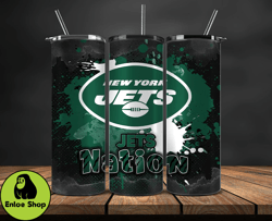 New York Jets Logo NFL, Football Teams PNG, NFL Tumbler Wraps PNG, Design by Enloe Shop Store 19