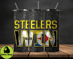 Pittsburgh Steelers Logo NFL, Football Teams PNG, NFL Tumbler Wraps PNG, Design by Enloe Shop Store 44