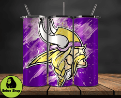 Minnesota VikingsNFL Tumbler Wrap, Nfl Teams, NFL Logo Tumbler Png, NFL Design Png Design  13