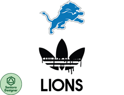 Detroit Lions PNG, Adidas NFL PNG, Football Team PNG,  NFL Teams PNG ,  NFL Logo Design 54
