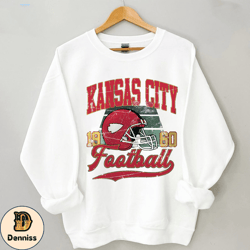 Kansas City 1960 Shirt, Kansas City Sweatshirt, Retro NFL Kansas Hoodie, 80s 90s Eagles Shirt, Gift for fan