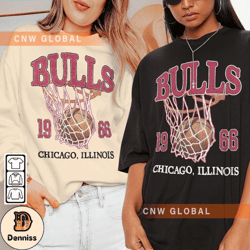 Vintage 90s Chicago Bull Shirt , Sport Shirt , NBA Shirt , Basketball Shirt , Gift For Fans