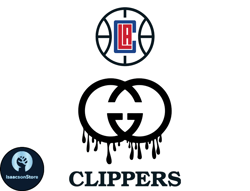 Los Angeles Clippers PNG, Gucci NBA PNG, Basketball Team PNG,  NBA Teams PNG ,  NBA Logo  Design 105