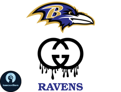 Baltimore Ravens PNG, Gucci NFL PNG, Football Team PNG,  NFL Teams PNG ,  NFL Logo Design 164