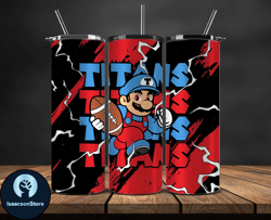 Tennessee Titans Tumbler Wrap, Mario Tumbler Wrap, NFL Logo PNG, Tumbler Designs, NFL Football PNG, Tumbler 31