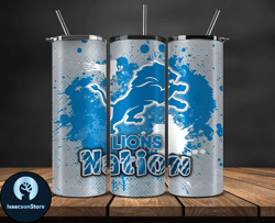 Detroit Lions Logo NFL, Football Teams PNG, NFL Tumbler Wraps PNG, Design by Lukas Boutique 10