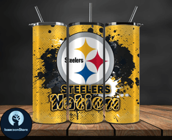 Pittsburgh Steelers Logo NFL, Football Teams PNG, NFL Tumbler Wraps PNG, Design by Lukas Boutique 17