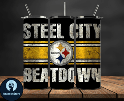 Pittsburgh Steelers Logo NFL, Football Teams PNG, NFL Tumbler Wraps PNG, Design by Lukas Boutique 39