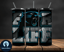 Carolina Panthers Logo NFL, Football Teams PNG, NFL Tumbler Wraps PNG, Design by Lukas Boutique 84
