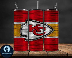 Kansas City Chiefs NFL Logo, NFL Tumbler Png , NFL Teams, NFL Tumbler Wrap Design by IsaacsonStore 02